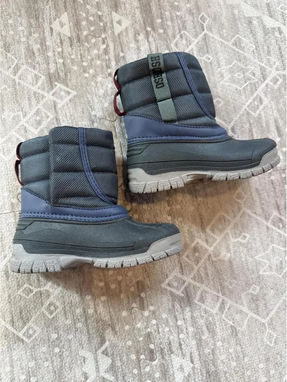 Osh Kosh Snow Boots Blue and Gray